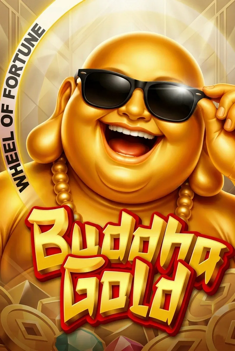 Buddha gold wheel of fortune